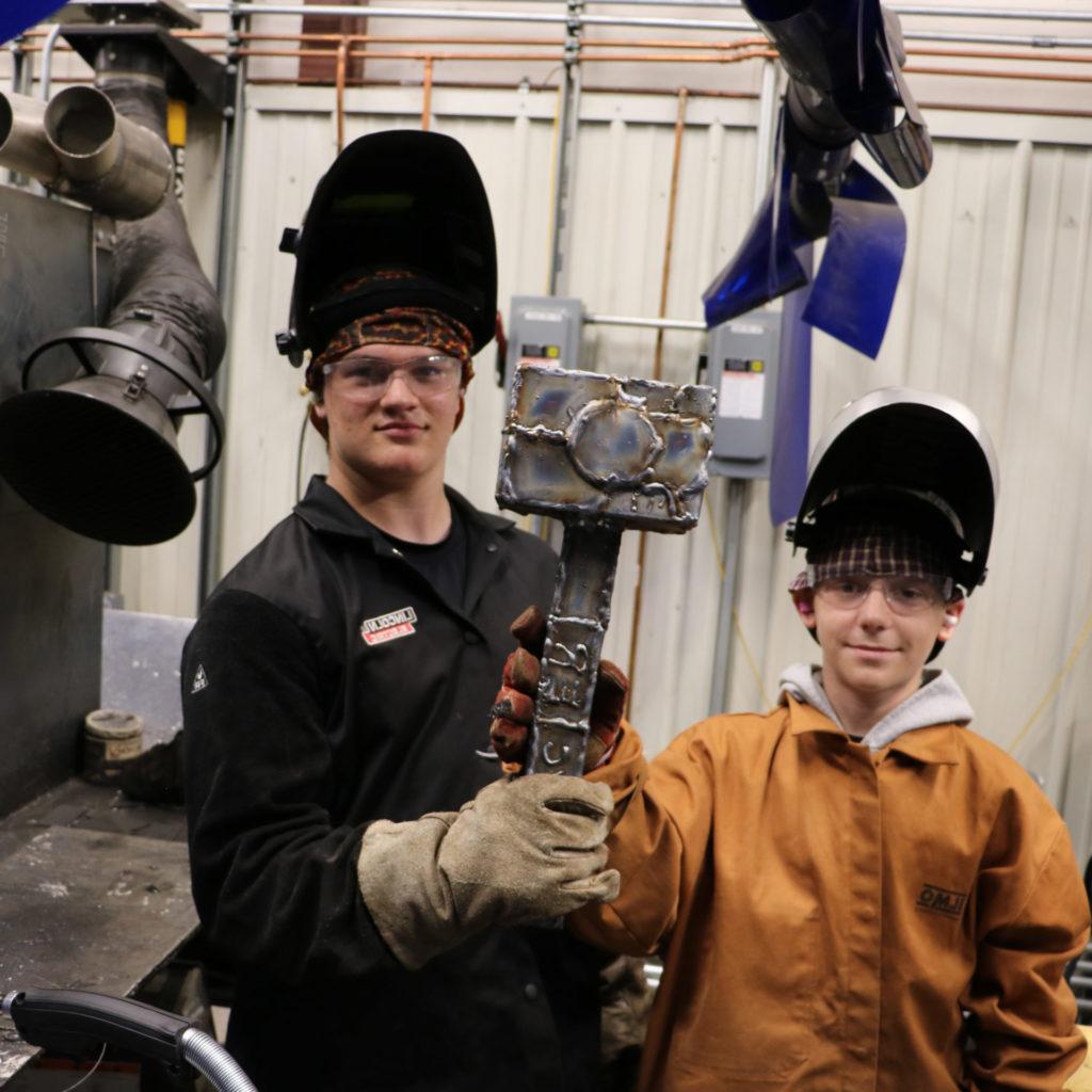 jdub students welding